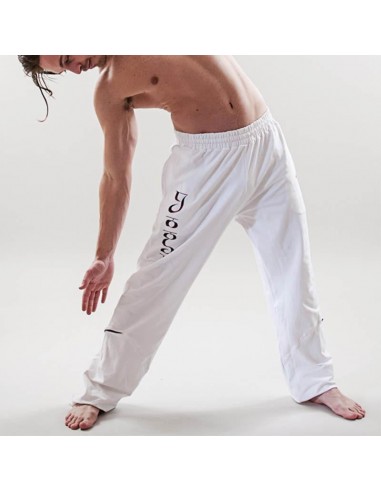 Pantalon de yoga blanc pour homme - Yoga Yogi france