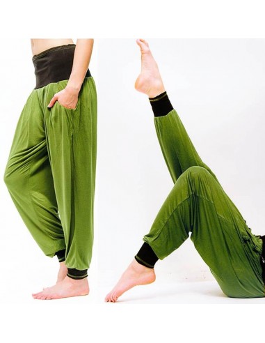 Pantalon yoga large femme - Vinyasa - Vert olive vente chaude votre 