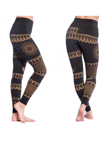 Legging yoga sans couture Noir -  Bhakti Faites des économies