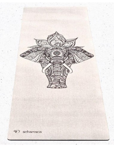 Tapis de yoga Chanvre - Eléphant - 4,5mm x 61 x 1830 de technologie