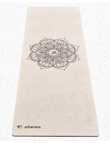 Tapis de yoga chanvre - Mandala - 4,5mm x 61 x 1830 commande en ligne