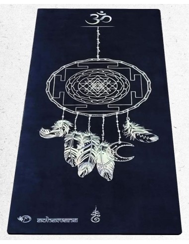 Tapis de yoga écologique 5mm - Confort posture - Sri yantra Venez découvrir notre 