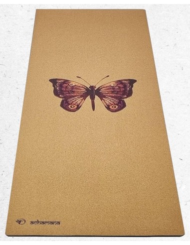 Tapis de yoga liège & latex - épaisseur 5 mm - Papillon chez Cornerstreet bien 