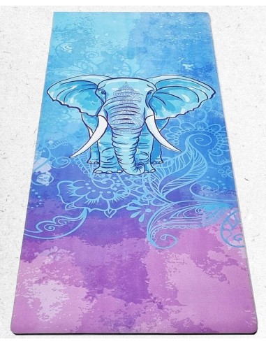 Tapis de yoga antidérapant 5mm -Postures confort - Eléphant de France