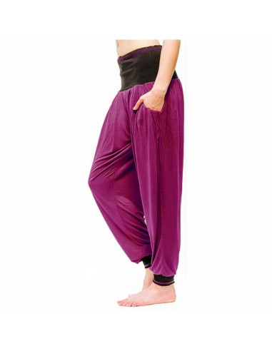 Pantalon yoga large femme - Vinyasa - Prune pas cher 