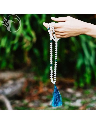 Κολιέ Moonstone mala - Απατίτης - 108 χάντρες 8mm AA ouvre sa boutique