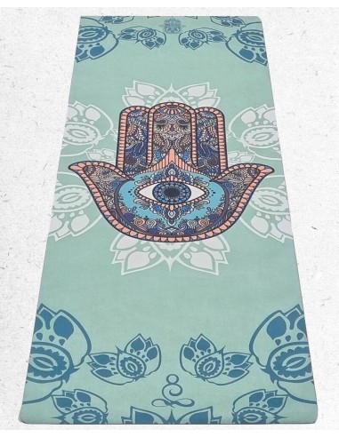 Πτυσσόμενο Ταξίδι Yoga Mat - Hamsa Hand acheter